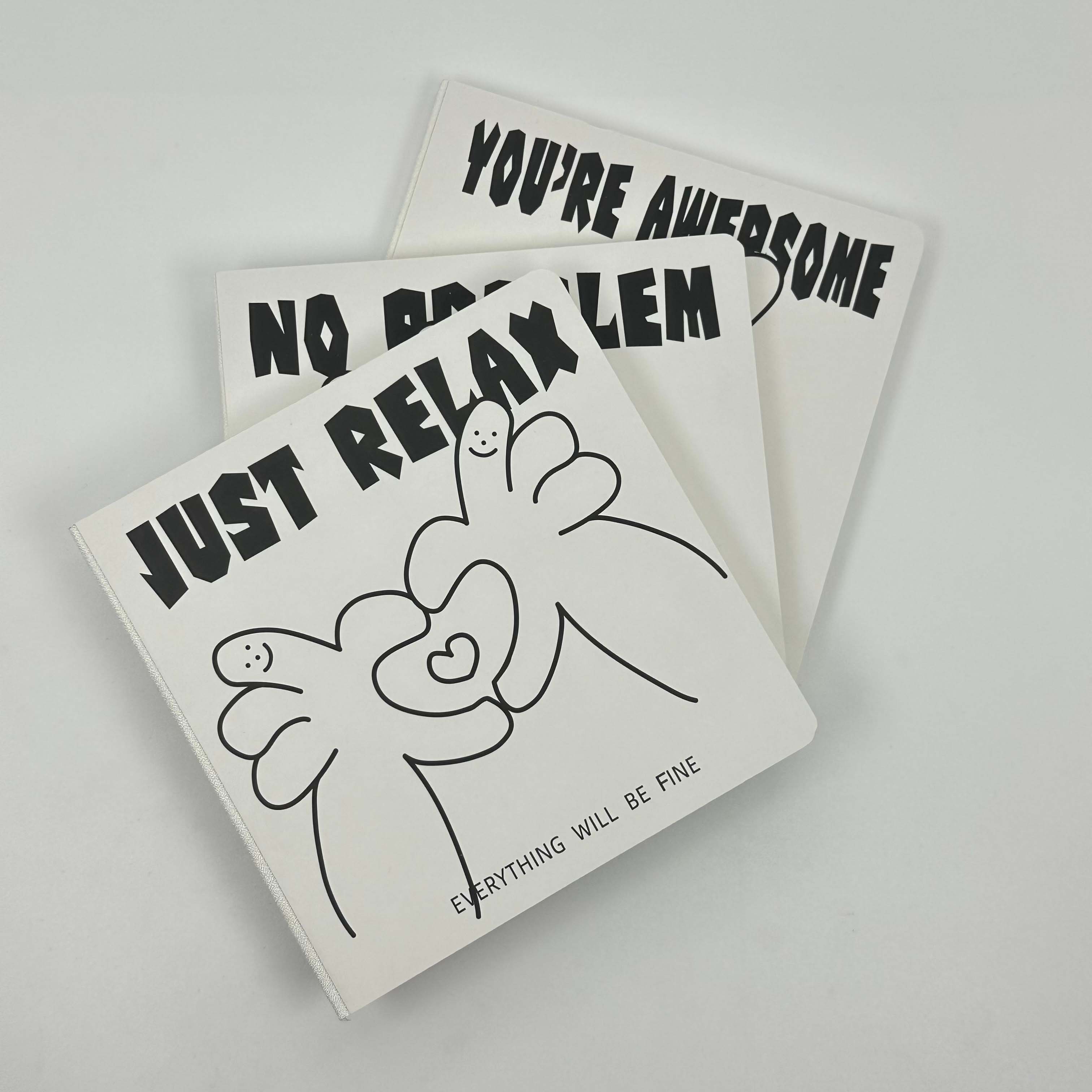 手勢圖案精裝本YST-J17